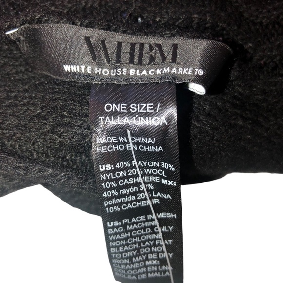 WHBM Rhinestone Patterned Scarf - Picture 5 of 7